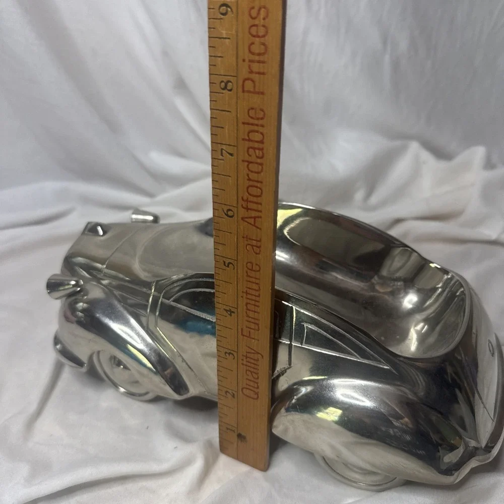 Vintage Godinger Silver Plated Art Deco Car Wine Booze Bottle Holder Caddy Bar